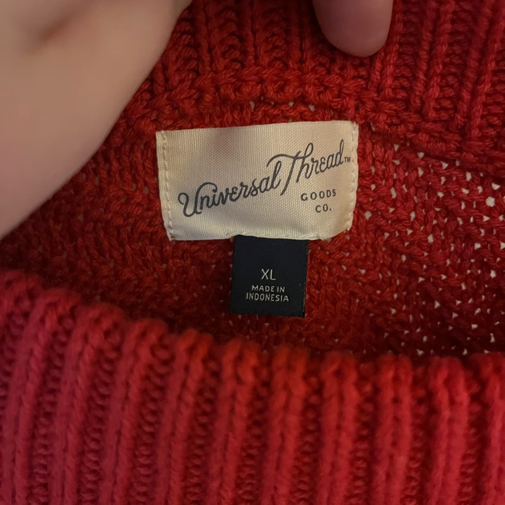 Universal Thread Red Knit Sweater! - image 3
